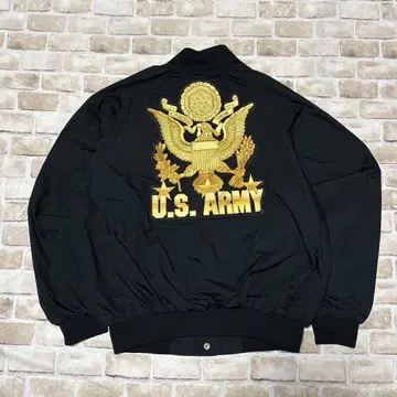 AUBURN SPORT 빅 점퍼 자수 폴리에스테르 100% L