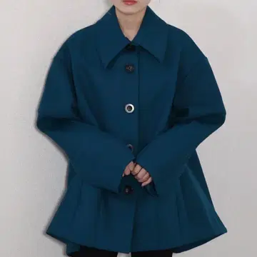 언리드 아치 코쿤 텐트 코트 자켓 38