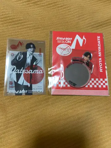 [ 새상품 미개봉 ] Snow Man [ ON ] 미야타테 료타