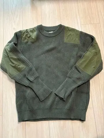 WAIPER.inc 미군 U.S.M.C 코튼 니트 커맨드 스웨터