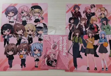 라운드원 한정판 BanG Dream! 엄브렐라 마커 치하야 아논