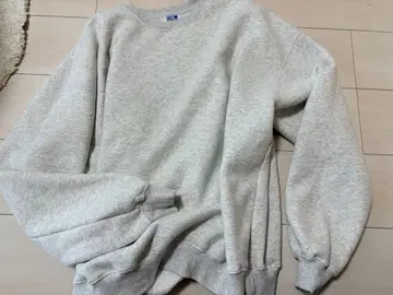 시루무린 Volume Sweat 풀오버 헤더 그레이