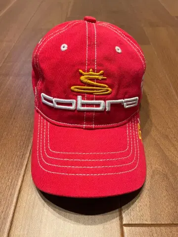 [ 새상품급 ] Cobra 캡 S91 빨간색 프리 사이즈