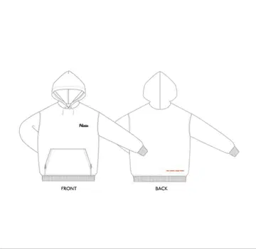 완판템 미사용 NiziU 후디 L 사이즈