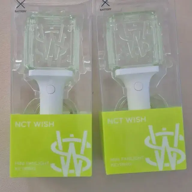 미개봉/새상품) 엔시티 위시 응원봉 키링 미니 팬라이트 버전2