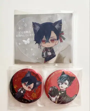 악마 집사와 검은 고양이 난자타운 캔뱃지, 클리어 카드 하우레스 클리포드