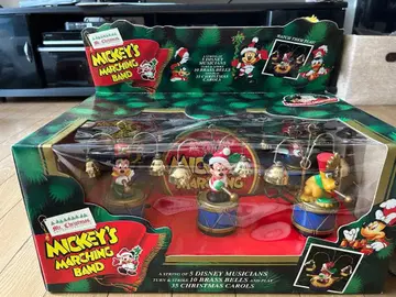 Mickey's Marching Band 귀중! 레어 레트로 크리스마스