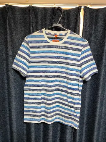 MISSONI 파랑 스트라이프 T셔츠