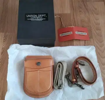 천연 가죽 UNISON DEPT 숄더 & 힙색 일본 장인이 만드는 가방
