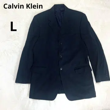 Calvin Klein 캘빈클라인 남성용 L 스트라이프 자켓
