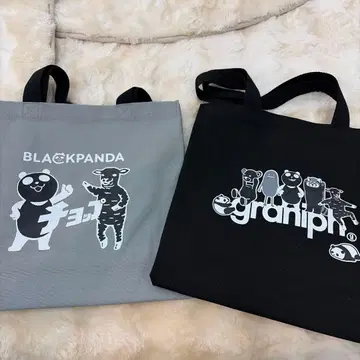 블랙 팬더 이온 블랙 프라이데이 그라니프 토트백