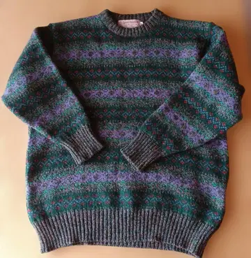 James Dakhlies 울 스웨터 그린 계열