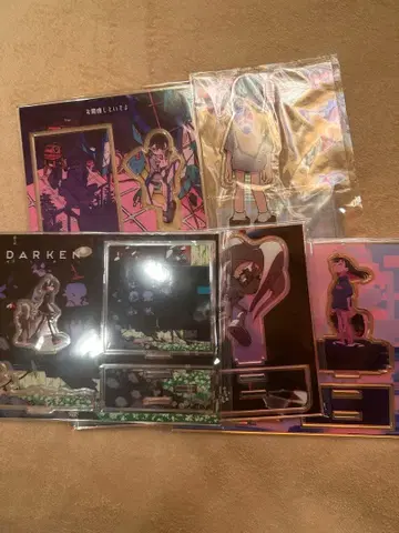 하나부시 브레인 머신 04 디오라마 아크릴 스탠드 세트