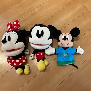 디즈니 미키 미니 봉제 인형 3개 세트
