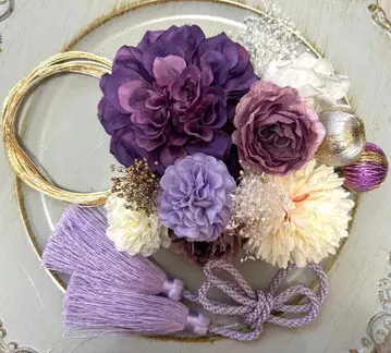 성인식 일본 의류 후리소데 시치고산 사전 촬영 머리 장식