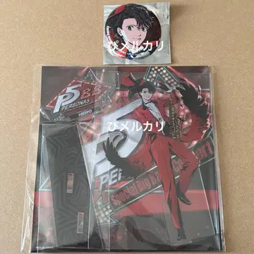 아마미야 렌 주인공 HERO 아크릴 스탠드 캔뱃지 페르소나 5 콘서트