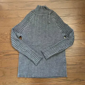 마이요 하이넥 리브 스웨터