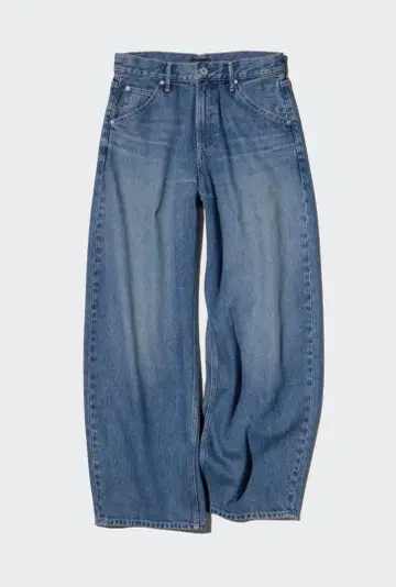 배기 커브진스 BLUE 사이즈 28