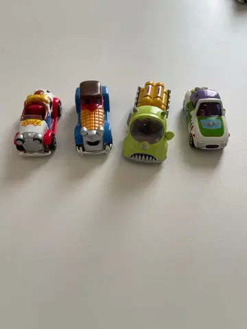 디즈니 토이스토리 토미카 4대 세트