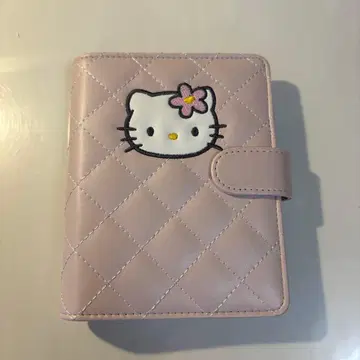 산리오 키티 퀼팅 한국 바인더