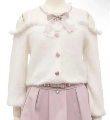 LIZLISA 레이어드 스타일 어깨 트임 니트