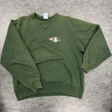 USA제 챔피온 빈티지 맨투맨 그린 오센틱