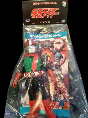 도에이 레트로 소프트 비닐 컬렉션 가면라이더 신2호 피규어 미개봉