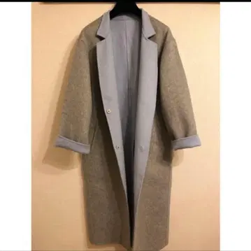 SIMPLICITE 심플리시떼 바이컬러 코트