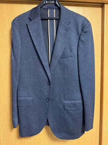 네이비 테일러드 자켓