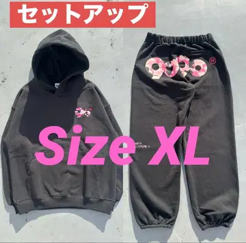 9090 90 로고 오리지널 후드 셋업 XL