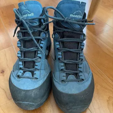 mont-bell GORE-TEX 등산화 파랑 블랙