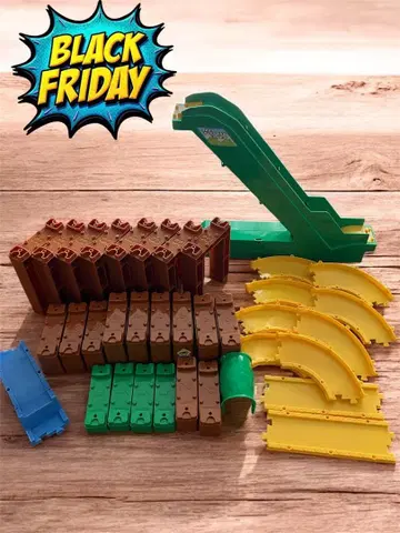 청소 및 작동 확인 완료 토미카 3way 산길 도로 세트