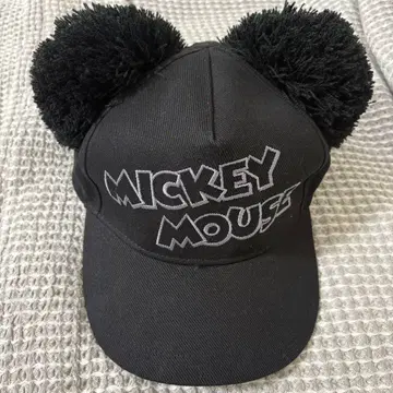 디즈니 미키 폼폼 포함 캡