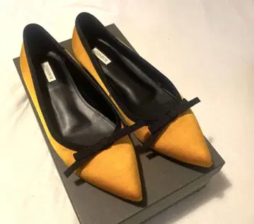 첸버 CHEMBUR 리본 발레 슈즈 36