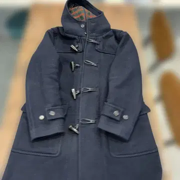 유니클로 JWANDERSON 네이비 더플 코트