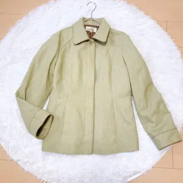 어드레스 address 자켓 코트 스텐칼라 올리브 13호 XL