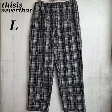 thisisneverthat Flower work pants L