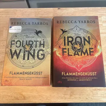 Fourth Wing & Iron Flame 세트 외국도서