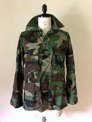하자품 1980s 미사용 데드 미군 실물 BDU 자켓 S-R