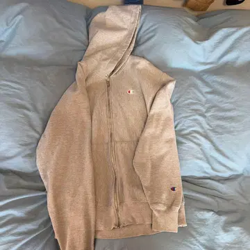 Champion Reverse Weave 후드티 L 그레이