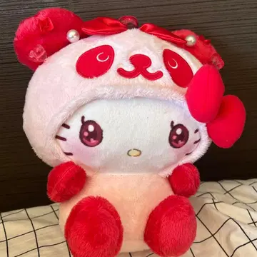 키티 핑크 팬더 봉제 인형