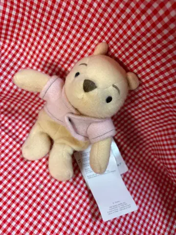 푸우 봉제 인형 레트로