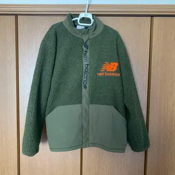 new balance 보아 플리스 자켓 L 사이즈 올리브