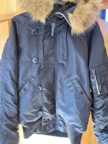 ALPHA INDUSTRIES N-2B BLACK large