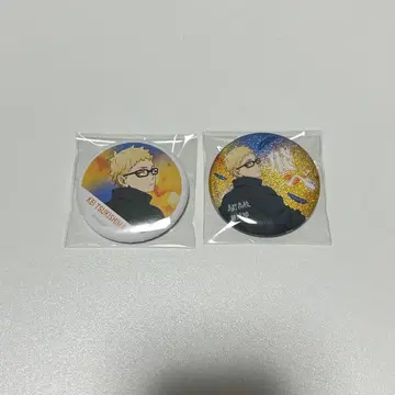 하이큐 츠키시마 케이 캔뱃지 횡단막