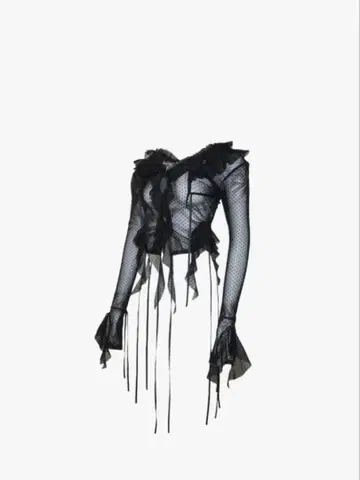 theredthread S dot flow frill tops