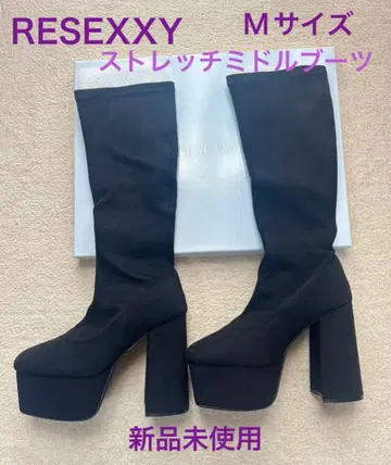 RESEXXY 스트레치 부츠 M 사이즈 미사용 새상품
