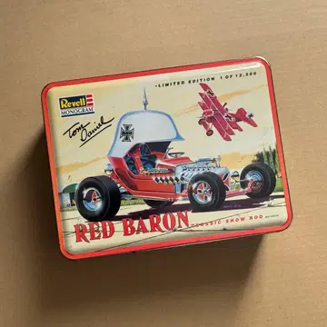 레벨사 레드 바론 톰 다니엘 한정품 레어 캔 상자 프라모델 미개봉