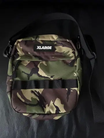X-LARGE 엑스라지 숄더백 카모플라주 카모플라쥬