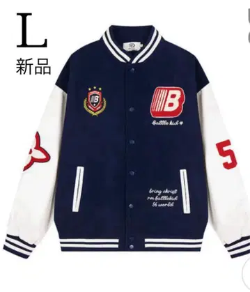 바시티 자켓 절개 아우터 새상품 L